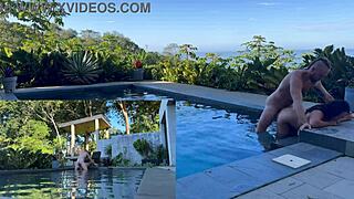 Outdoors costa rica couple bold anal blowjob deepthroat tits moaning wet pussy dirty talk creampie