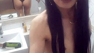 in a casual tale someone appears sexy and pretty in everyday moments