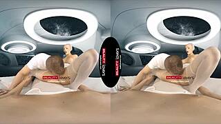 Realitylovers, you wanna fuck blonde in stockings during outer space threesome with deepthroat and cowgirl?