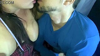 Festa Junina turns wild as Brazilian brunette milf gets blowjob creampie in car with big cock action.