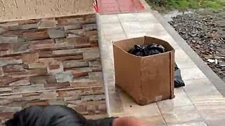 Colombian Prostitute Sucks Cock In Street