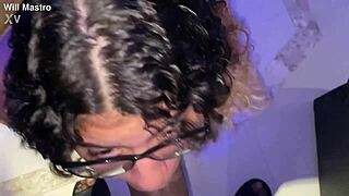 White Girl Loves Sucking Black Cock With Mommy Ass Play