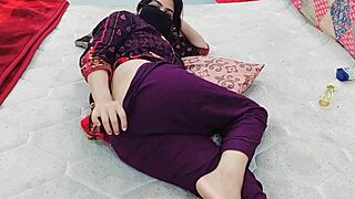 Sobia nasir performs a nude striptease in roleplay.