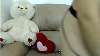 Enjoying big boobs on webcam