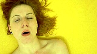 amazing redhead has intense orgasm
