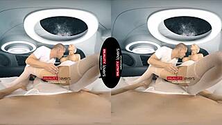 Realitylovers, you wanna fuck blonde in stockings during outer space threesome with deepthroat and cowgirl?