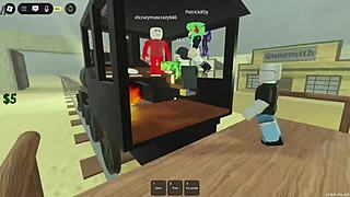 She went AFK, and we all banged her in a gangbang