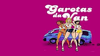 Garotas Da Van - Soraia Carioca Em Mais Uma Suruba Dentro Da Van