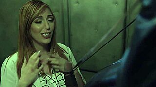 big tits intern bound for anal fucking and pain