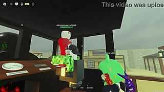 She went AFK, and we all banged her in a gangbang