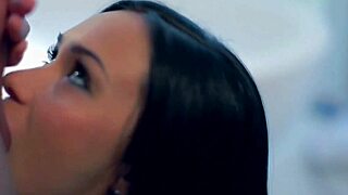 The Art Of The Blowjob Athletic Brunette Swallow Fitness Facial Prostitute!