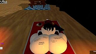 Bold Breeding of Fat Ass Whore in Roblox Sex