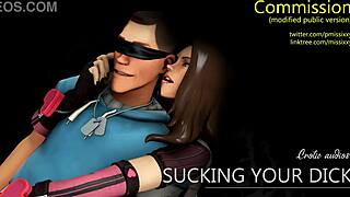 Sucking your dick commission - erotic audios
