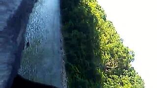 Interracial Couple Engages In Public Blowjob And Doggystyle