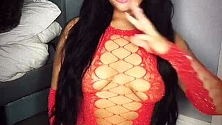 Slutty British Girlfriend's Horny Webcam Orgasms