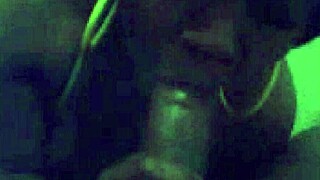 Ebony Slut Gives Monster Cock Blowjob to Ex