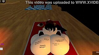 Bold Breeding of Fat Ass Whore in Roblox Sex