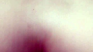 Horny asian wife rides cock wildly in steamy bedroom session