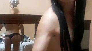 in a casual tale someone appears sexy and pretty in everyday moments