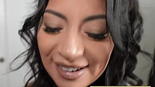 Hot Brunette Cami Strella Seduces Friend Charles Dera