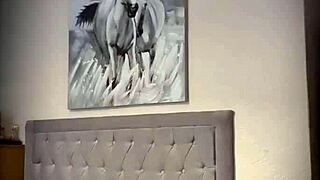 Blonde milf teases with striptease?