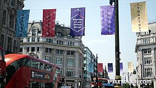 Horny housewife lara lee takes hubby's hard cock!