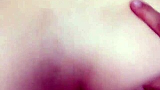 Horny asian wife rides cock wildly in steamy bedroom session