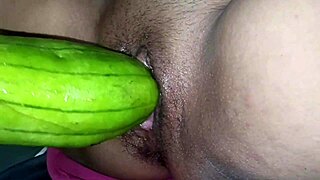 nasty teen hints at creampie fun with sexy cum play