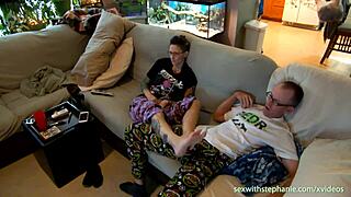 Hey, check out this hot tatted milf deepthroating with choking and gagging action.