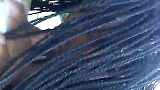 Interracial Couple Engages In Public Blowjob And Doggystyle