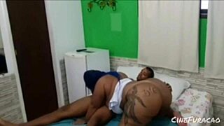 i love how the chubby girl with tattoos enjoys homemade fun