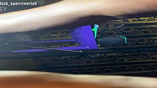 Hot Fuck Session With Ebony Teen Babe