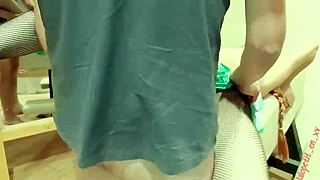 cuando no sabes usar los muebles er�ticos pero sabes ponerte de perrita