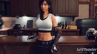 Tifa lockhart gets anal and blowjob in final fantasy vii