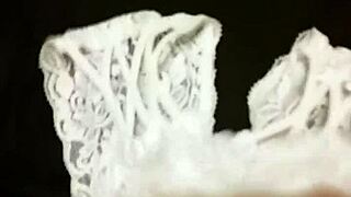 Jerking With My Wife's Panties