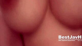 big boobs mummy gets pov titty fuck and hard fingering, uncensored jav 😍