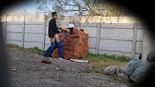 Sex at work caught on security cameras