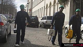 Simony Diamond Teases Contractors Then Gets Anal Destroyed!