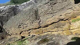 African Beach Nudist Prostitute with Great Ass