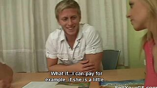 fucking denisa peterson for a cruise with teen 18+ pussy licking and cum facial.