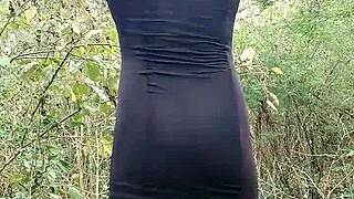 Showing My Tasty Ass in the Mountain