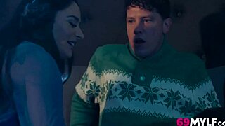 I plan wild sex with my hot milf mother-in-law and her teen 18+ not son in taboo reality