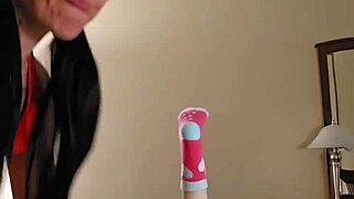 emy angel massages her petite 18+ redhead pussy