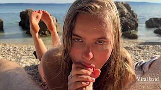 Fucking On Public Beach