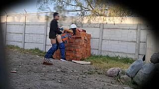 Sex at work caught on security cameras