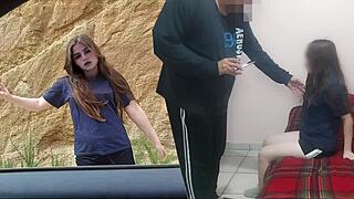 i love this latina's creampie with monster cock