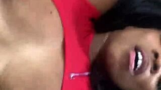 wow, that ebony milf took it hard