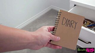 Melanie Marie seduces stepbro with dirty talk