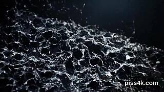 fervent lesbo cuties covered in pee burst wet fuckboxes