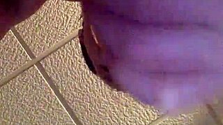 'Watch me jerk this big cock,' he says.